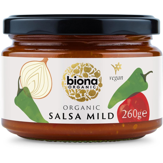 Biona Organic Salsa Mild 260g, Pack Of 6