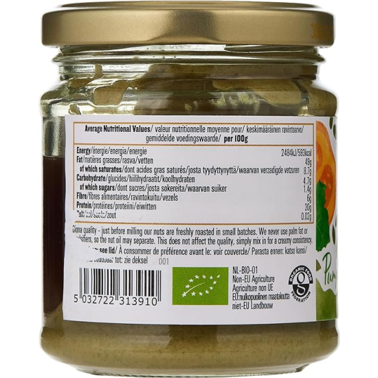 Biona Organic Pumpkin Seed Butter 170g, Pack Of 6