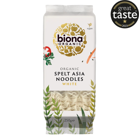 Biona Organic Spelt Asia Noodles 250g, Pack Of 12