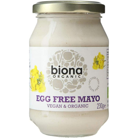 Biona Organic Egg Free Mayonnaise 230g, Pack Of 6