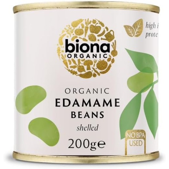 Biona Organic Edamame Beans 200g, Pack Of 12