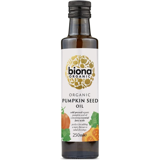 Biona Organic Pumpkin Seed Oil 250 ml, Pack Of 6