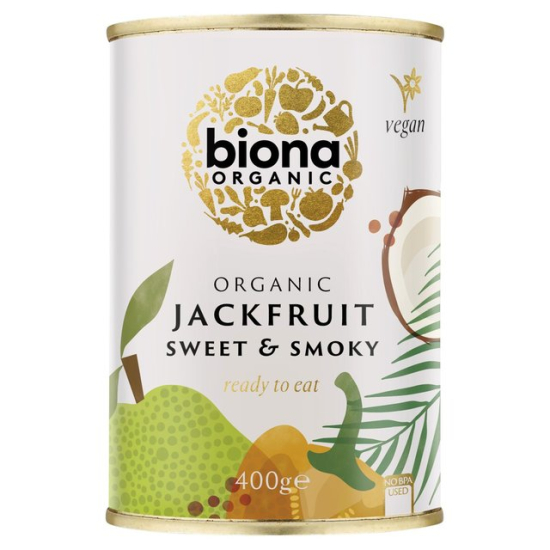 Biona Organic Sweet & Smoky Jackfruit 400g, Pack Of 6