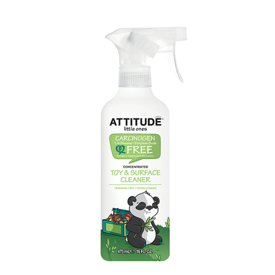 Attitude Little Ones Toy & Surface Cleaner Spray 475ml, Pack Of 6