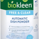 Biokleen Free & Clear Automatic Dish Powder, 32-Ounce Bottles, Pack Of 3