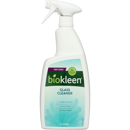 Biokleen Glass Cleaner Spray 32 Oz, Pack Of 6