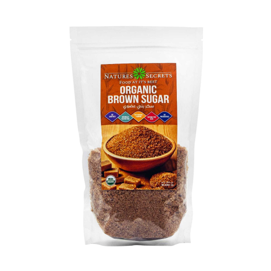 Natures Secrets Organic Brown Sugar 1Kg