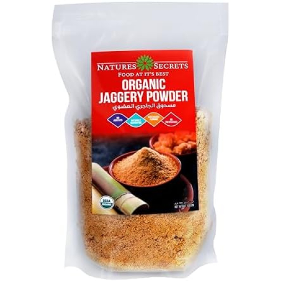 Nature's Secret Organic Jaggery Powder 500g