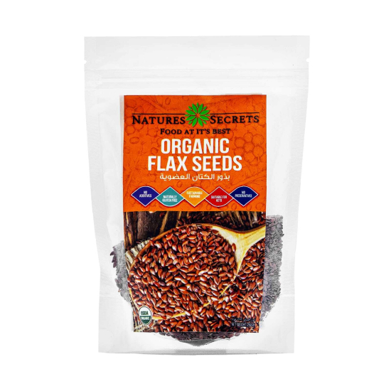 Nature's Secrets Organic Flax Seeds 250g