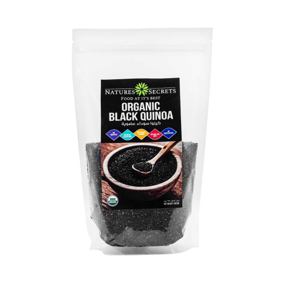 Nature's Secrets Organic Black Quinoa 500g