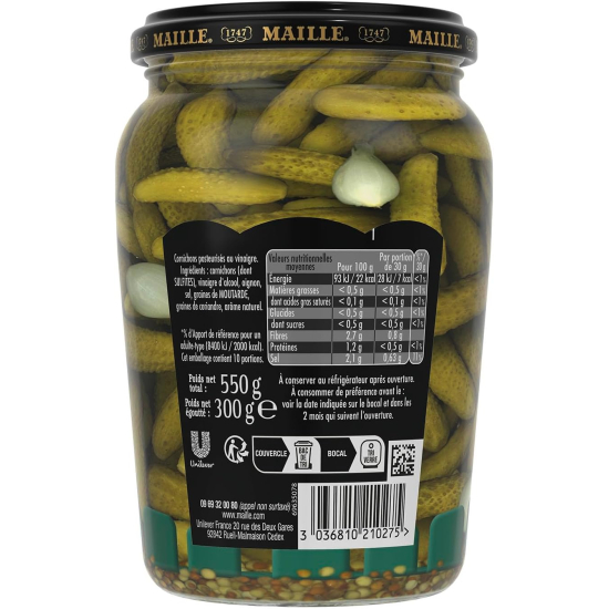 Maille Cornichons Fins Pickles 300g