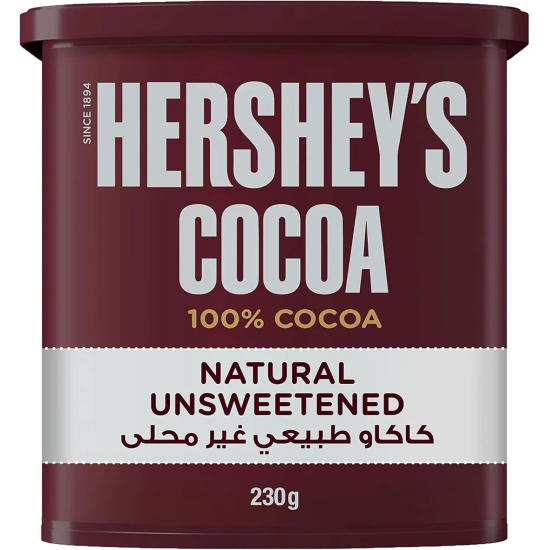 Hershey's Natural Unsweetened 100% Cocoa Powder 226g, Pack Of 3