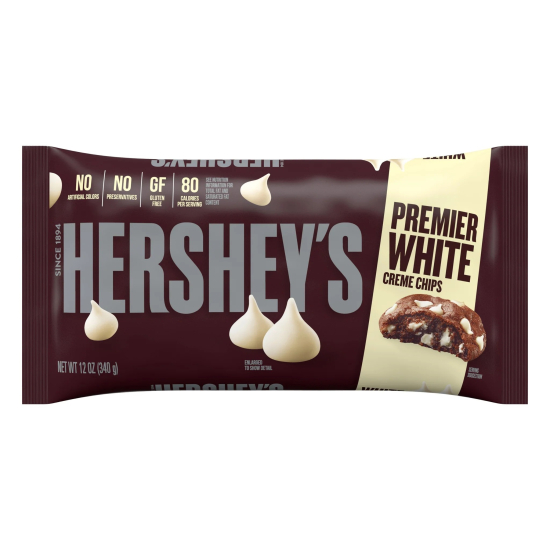 Hershey's Baking Premier White Creme Chips 340g