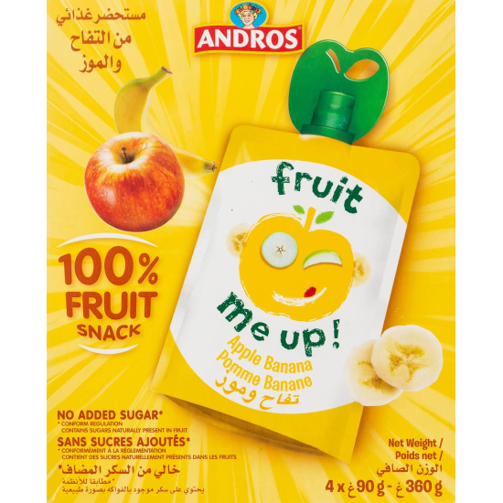 Fruit Me Up Apple Banana 4 x 90g