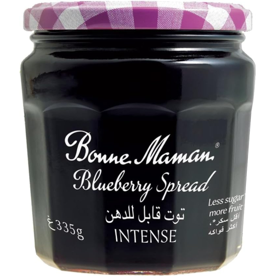 Bonne Maman Intense Blueberry Spread 335g, Pack Of 6