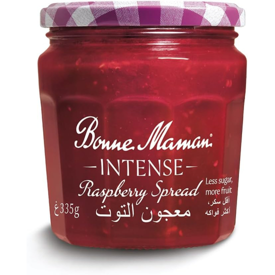 Bonne Maman Intense Raspberry 335g, Pack Of 6