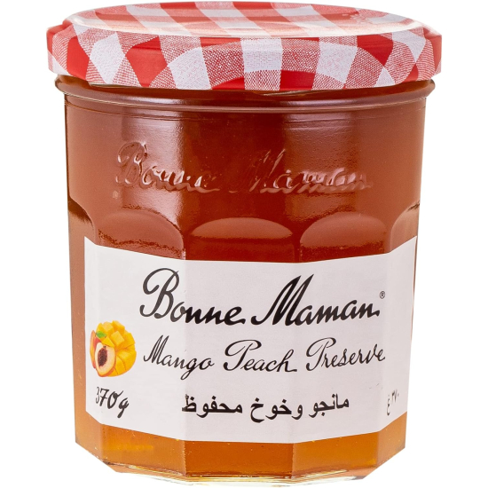 Bonne Maman Mango Peach Preserve 370g, Pack Of 6