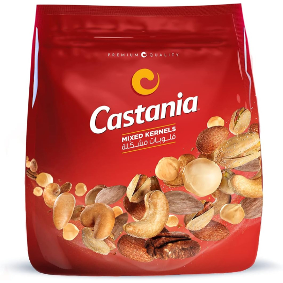 Castania Mixed Kernels  Nuts 450g Doypack