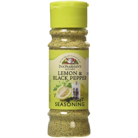 Ina Paarman Seasoning Lemon & Black Pepper 200 ml