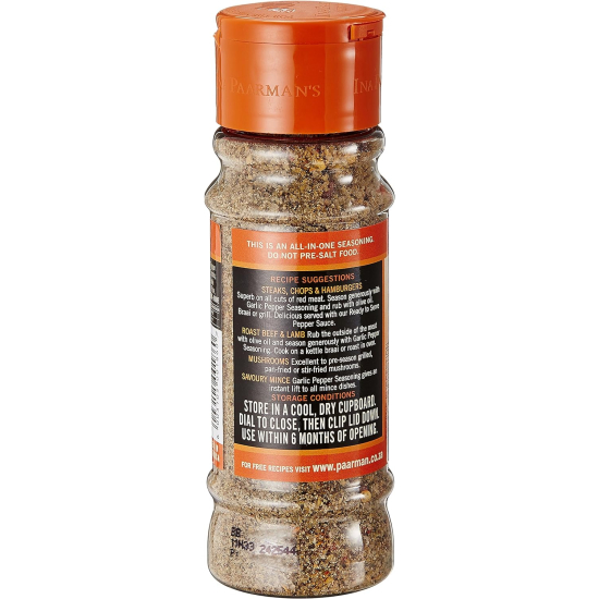 Ina Paarman Seasoning Garlic Pepper 200 ml