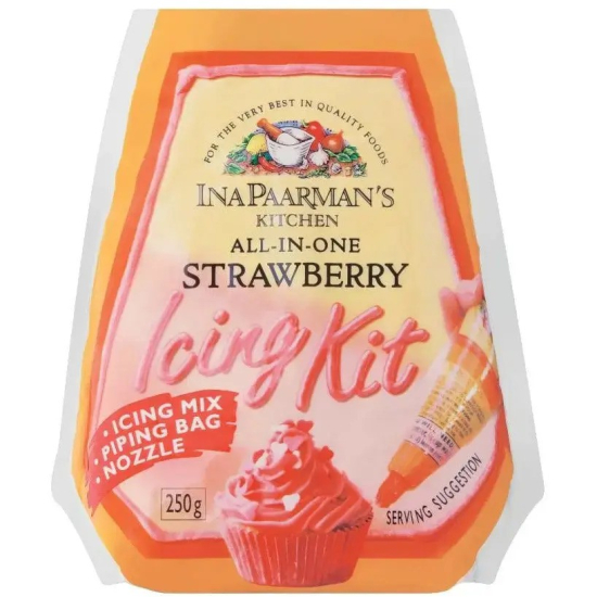 Ina Paarman Strawberry Icing Kit 250 ml