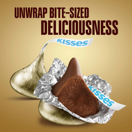 Hershey's Kisses, Milk Chocolate, 100g