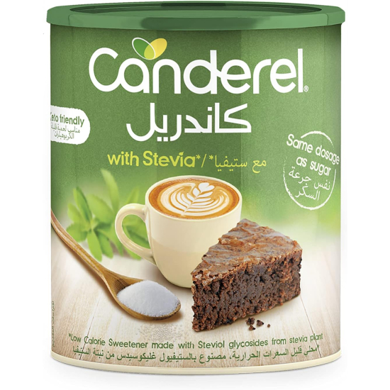 Canderel With Stevia Canister 500g, Pack Of 6