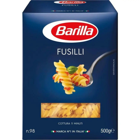 Barilla Fusilli 500g, Pack Of 12