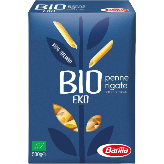 Barilla Penne Rigate Bio 500g, Pack Of 8