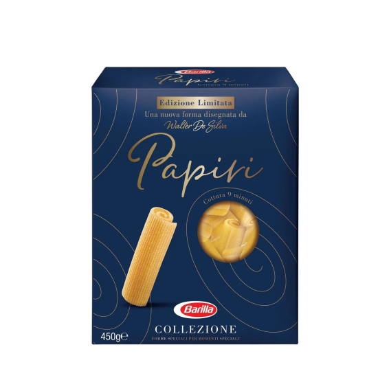 Barilla Collezione Pasta Papiri 450g, Pack Of 8