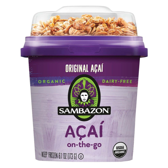 Sambazon Acai On The Go Original 6.1 Oz, Pack Of 6