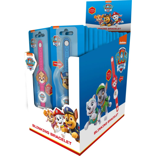 LOL Paw Patrol Flashing Bracelet With Candy, Assorted Characters, 10g(1pcs)