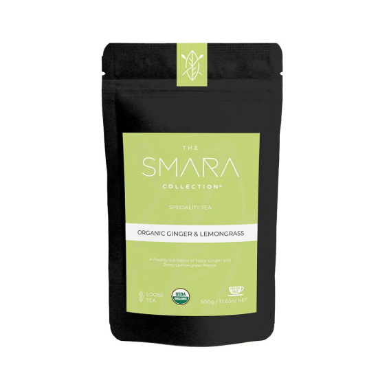 The Smara Collection Organic Ginger & Lemongrass Loose Leaf, 500g