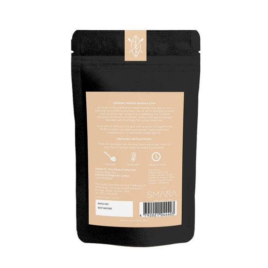 The Smara Collection Organic Indian Masala Loose Leaf, 500g