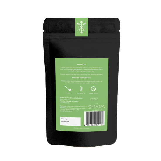 The Smara Collection Green Tea Loose Leaf, 500g