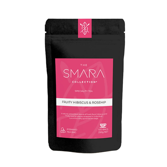 The Smara Collection Fruity Hibiscus Rosehip Tea Bag,(2.5Gx100)