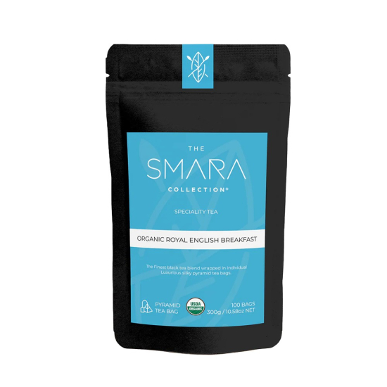 The Smara Collection Organic Royal English Breakfast, (2.5Gx100)