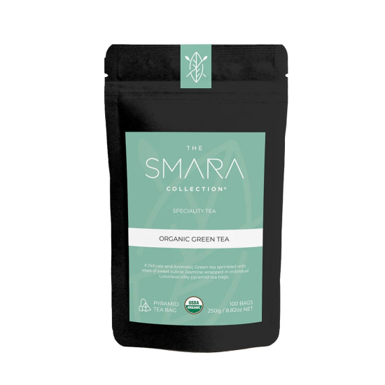 The Smara Collection Organic Green Tea Bag,(2.5Gx100)