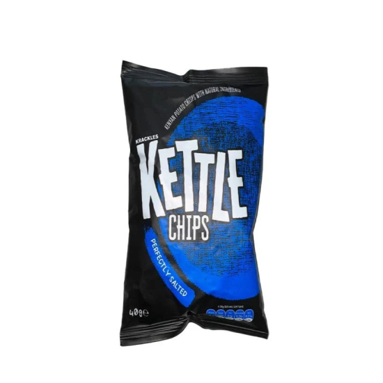 Kettle Chips Potato Crisps Perfectly Salted 40g, Pack Of 12