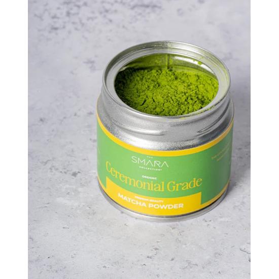 The Smara Collection Organic Ceremonial Grade Matcha 30g