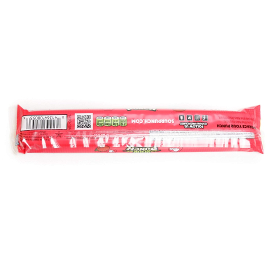 Sour Punch Strawberry Straws Candy 57g, Pack Of 6