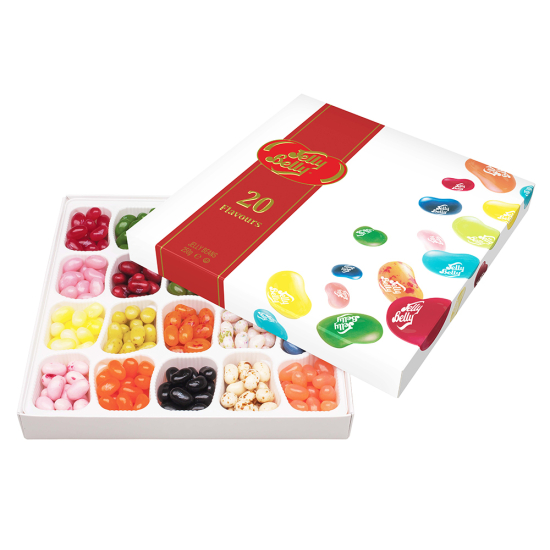 Jelly Belly 20 Flavour Gift Box 250g, Pack Of 6