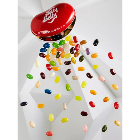 Jelly Belly 20 Flavour Assorted Tin 65g, Pack Of 6