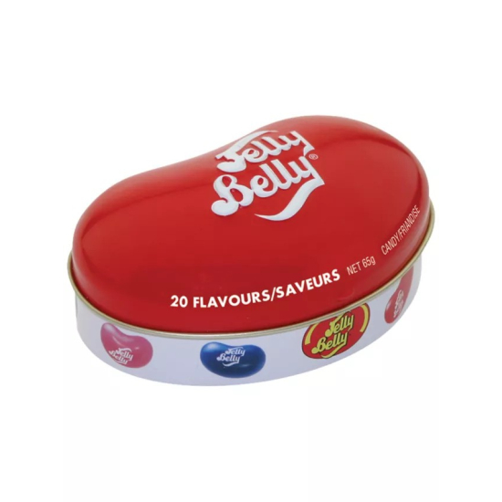 Jelly Belly 20 Flavour Assorted Tin 65g, Pack Of 6