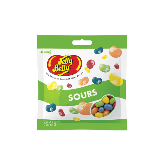 Jelly Belly Sours 70g, Pack Of 6