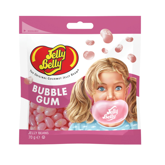 Jelly Belly Bubble Gum 70g, Pack Of 12