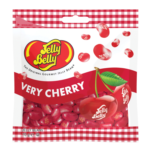 Jelly Belly Very Cherry 70g, Pack Of 12