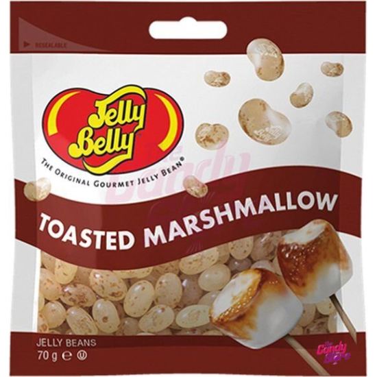 Jelly Belly Toasted Marshmallow Bag 70g, Pack Of 6