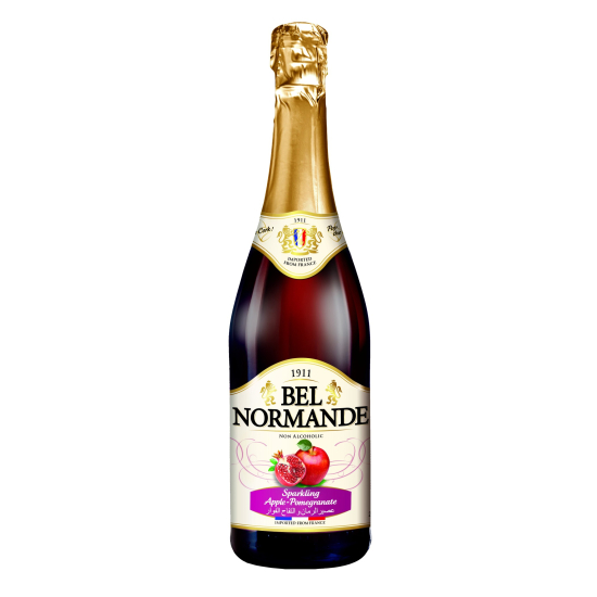 Bel Normande Sparkling Red Grape 750 ml, Pack Of 6