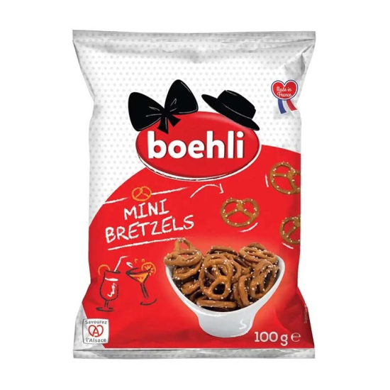 Boehli Mini Pretzels Bag 200g, Pack Of 6